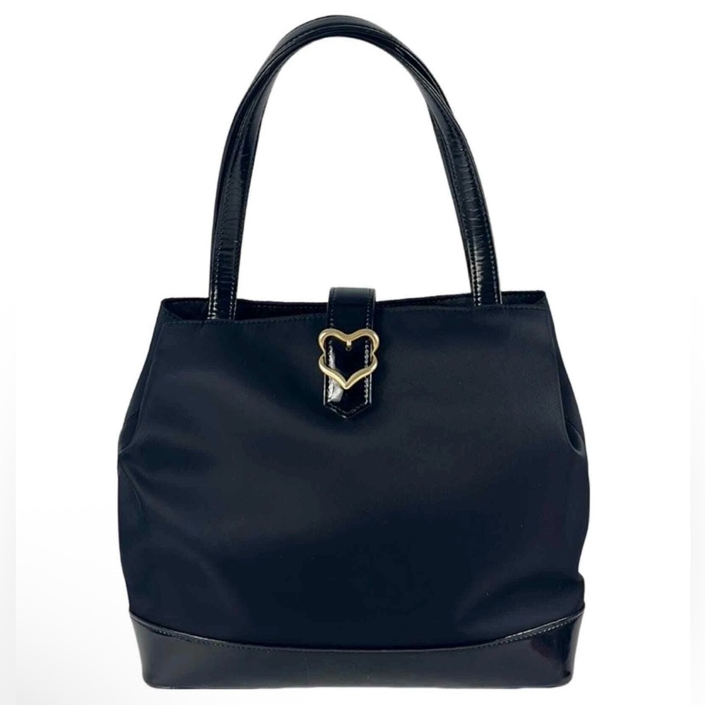 Vintage YSL Tote Bag, with Gold Hardware and Heart Clasp! EUC! Comes with insert